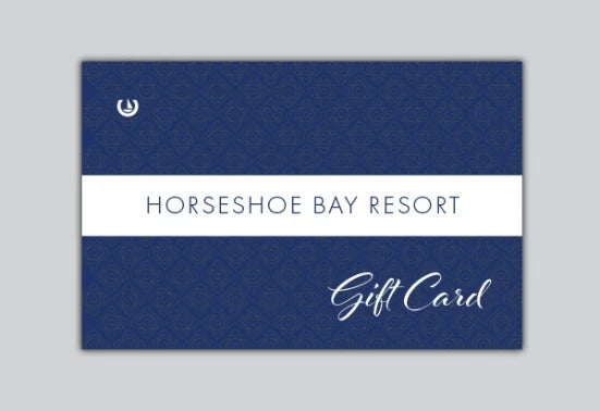 $100 HORSESHOE BAY RESORT GIFT CARD